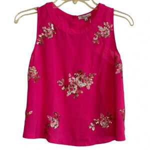 The Clothing Company Pink  Sequin Top